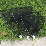 Folding Fishing Brail Landing Net Head Foldable Nets Depth Landing Accessories