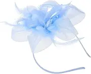 [ARTSEWPLY] Vintage Mesh Fascinator Hat Headpiece for Tea Parties Elegant Hairpin Headband for Women Charming Retro Style Accessory Lightweight Breathable Design