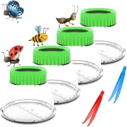 Bug Viewer for Kids with 5X Magnifier,Insect Observation Kit Built-In 7Cm Ruler