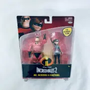 Incredibles 2 Mr Incredible & Elastigirl action figures 2 pack Disney