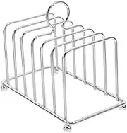 ZUNOXAZ Shelf Stainless Steel Toast Rack Baking Storage Toast Stand Bread Racks Stand Bread Holder Toaster Organizer Kitchen Organizer Silver Stainless Steel