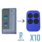 10 x Garrison Cloning Garage/Gate Remote Opener LK102-R2 LK102-RM LK102-RC