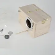 Wooden Bird Breeding Box Cage Parrot Budgie Nesting House Lovebirds Finch jeCwZ