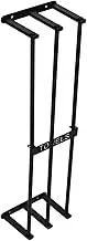Cabilock Bathroom Towel Rack Bath Towels Towel Holder Towel Organizer Towel Storage for Bathroom Wall Small Bathroom Storage Bathroom Storage Stand Vertical Towel Rack Black Metal