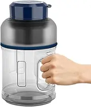Personal Use Blender,1.5L Rechargeable Battery Powered Juicer Cup - Electric Portable Mixing Blender Machine with Cup and Lid for Shakes and,