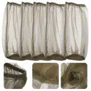 5 Pcs Head Net Hunting Fishing Mesh Mask Cap Men and Women