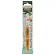 Clover 1023 Soft Touch Steel Crochet Hooks, No. 6/1.00mm