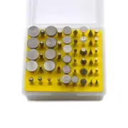 50Pcs Diamond Coated Grinding Head Grinding Burrs Set for Dremel Rotary Tool