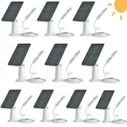 10Pcs 4W Solar Panels For Wireless Camera for Eufy Eufycam Cam Micro USB Type-C