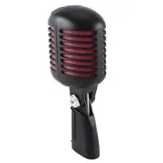 Professional Classic Retro Dynamic Vocal Microphone,Metal Swing Mic, for8604