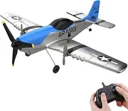 RC Plane, 2.4Ghz 2 Channel Remote Control Airplane Ready To Fly, Durable EPP Foam RC Aircraft Builted in 6-Axis Gyro, Supper Fun Light Weight Easy Fly Remote Control Plane for Kids Boys Adult Beginner