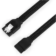 1pcs/3pcs 50cm Sata3 7pin Data Cables 6gb/s Ssd Cable HDD Hard Disk Drive Cord Line with Nylon Braid Red Color Sleeved(1m 1PCS,6)