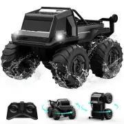 Amphibious Remote Control Car for Kids, 1:16 RC Trucks 4WD Offroad All Terrain,