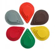 Tear Drop Earrings Full Grain Leather Shapes 6 Pair Many Colors 3 Sizes For 2020