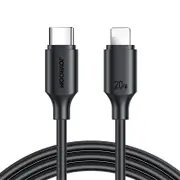 Nevenka Type-C to Lightning 20W Fast Charging Cable for iPhone 14 Pro 13 Pro Max-Black