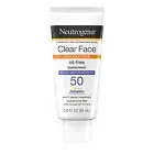 Neutrogena Clear Face Liquid Lotion Sunscreen Broad Spectrum SPF 50 UVA/UVB 88mL