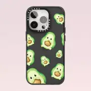 iPhone 16 15 14 13 12 11 Pro Max Plus Case Clear Shockproof Cute Avocado Cover