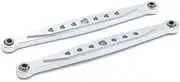 Metal Upgrade Refit Rear Link for WLtoys 1/10 10428 A B C K949 RC Car Parts(Silver)