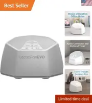 EVO White Noise Machine: 22 Sound Options & Portable Design for Ultimate Comfort