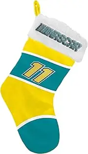 FOCO NASCAR Denny Hamlin Embroidered Colorblock Stocking