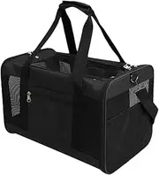 Small Cat Carrier,Foldable Soft Cat Carrier - Kitten Carry Backpack Pet Supply Breathable for Park Outdoor Patio Going Out Home Porch Camping Beach Picnics Car Shopping