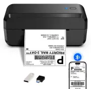 POPOBUY Bluetooth Thermal Label Printer 4x6 Wireless Shipping For FedEx UPS USPS