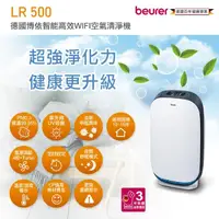 在飛比找momo購物網優惠-【beurer 德國博依】智能高效WIFI空氣清淨機 LR 