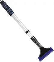 [Generic] Folding Shovel,Snow Shovel with Retractable Handle | Retractable Handle Car Shovel for De-Icing and Defrost Lightweight and Portable for Snow