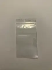 100 Small ZipLock Zip Lock clip Snap Resealable Bags 50 X 75 mm 50micron