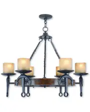 Livex Cape May 6-Light Olde Bronze Chandelier