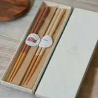 在飛比找蝦皮購物優惠-現貨 日本製 MIKAKU 巧克力 拿鐵 對筷禮盒組 對筷 