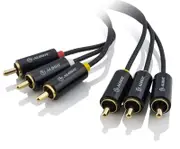 Alogic Premium 3 RCA to RCA 3 Composite Cable - Male to Male - 5m