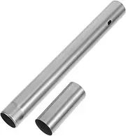 Stainless Steel Kabob Skewers Container Portable Utensil Holder for Barbecue Skewers Document Tube for Marriage Birth Certificates for Camping and Hiking