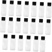 Healvian 30Pcs Portable Travel Bottle Clear Plastic Refillable Empty Containers for Liquids Leak Design for Toiletry Bags and Travel Essentials