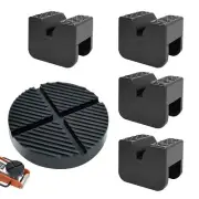 TONDA Jack Stand Pads 4 Pack and Floor Jack Rubber Pad 1 Pack