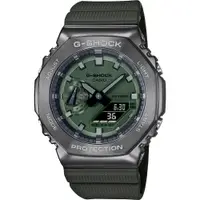 在飛比找PChome24h購物優惠-CASIO卡西歐 G-SHOCK/深海藍金屬錶殼八角型錶殼G