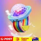 USB Mini Bracelet Disco Ball Lights Kids 400mAh for Dance Party (Blue)