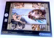 CLEMENTONI: MICHELANGELO MUSEUM COLLECTION / 1000 PC. JIGSAW PUZZLE - SEALED.