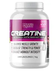 Maxs Series Creatine Monohydrate | 1kg / Non Flavoured