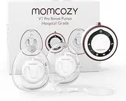 Momcozy V1 Pro Hands-Free Breast Pump, Portable Double Electric Pump with Smart Touch Screen and 45 Pumping Combinations, Hands-Free & Portable Wearable, 3 Modes,15 Levels
