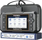 [FOXWELL] NT614 Elite Car 4 System Diagnostic Scanner with 5 Services Auto Engine ABS SRS Airbag Transmission OBD2 Scanner Diagnostic Tool Code Reader with Oil Light Reset/EPB/SAS/Throttle/ABS Bleeding