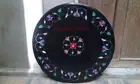 2' large Marble Dining Corner Table Top inlay Side Mosaic Malachite Decor antiqu