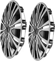 14 Inch Automotive Hub Caps Decorative Car Wheel Hub Covers 2pcs Hubcap Covers Car Hubcaps Vehicle Hubcaps Stylish Pp Material Fitment