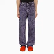 [Marni] Purple orchid denim jeans 32 Pink