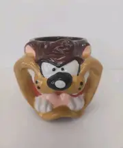 Looney Tunes Taz Tazmanian Devil Sculpted Ceramic Mug | Holds 24 Ounces