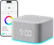 Sound Machine Alarm Clock for Baby Adult, 32 Soothing Sounds White Noise Machine