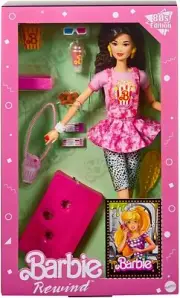 Barbie Rewind Movie Night Kira Doll 80s Retro 2022 Mattel HJX18