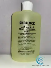 Sherlock Gas and Air Leak Detector Type 1, 2 or CG, various sizes, all w/ Certs