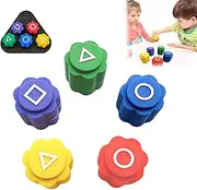 LAKJUOZ Squid 2 Gonggi Korean Game Traditional Korean Gonggi Game Set Gonggi Jack Korean Stones Game Squid Game Game Hand Game for Children and Adults with Triangular Base