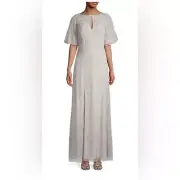 NWT Aidan Mattox Keyhole Beaded Dress